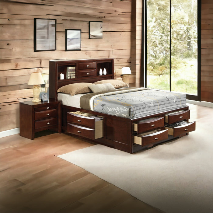ACME Ireland Queen Bed W/Storage - Bed & Sofa Hub