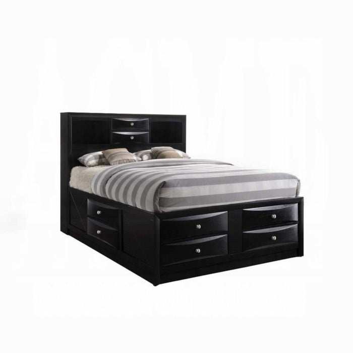 ACME Ireland Queen Bed W/Storage - Bed & Sofa Hub