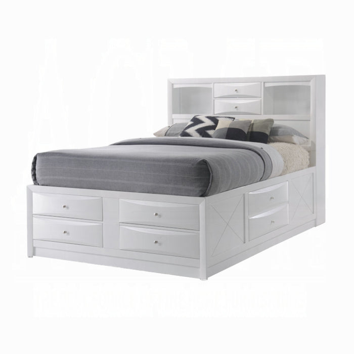 ACME Ireland Queen Bed W/Storage - Bed & Sofa Hub
