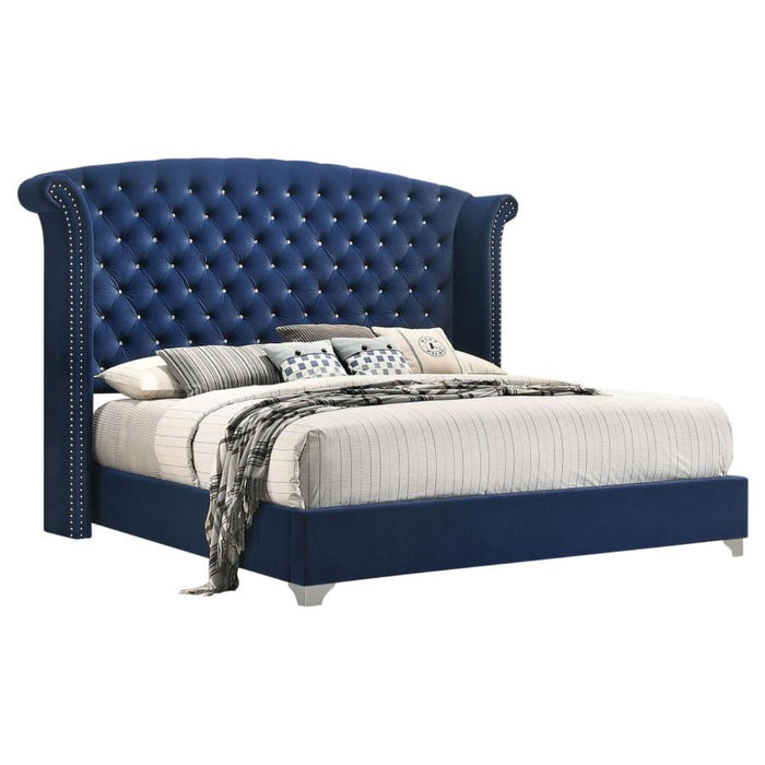 Coaster  Melody 5-piece Bedroom Set Pacific Blue - Bed & Sofa Hub
