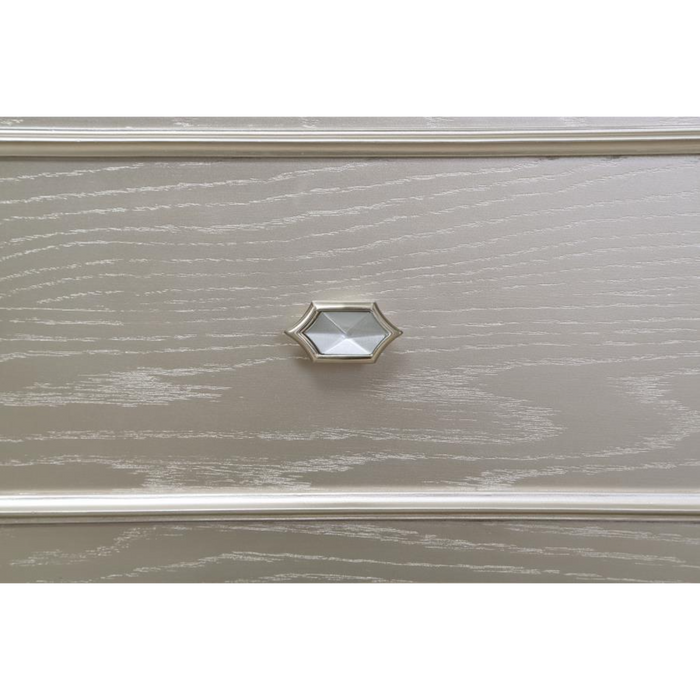 Coaster Evangeline 4-piece Bedroom Set Silver Oak - Bed & Sofa Hub