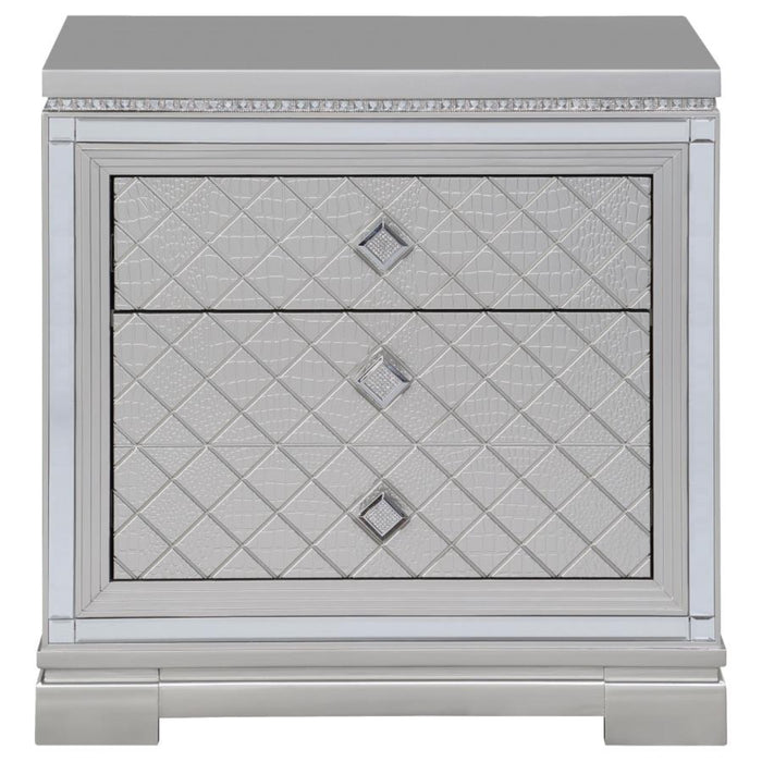 Coaster Eleanor 4-piece Bedroom Set Metallic Mercury - Bed & Sofa Hub