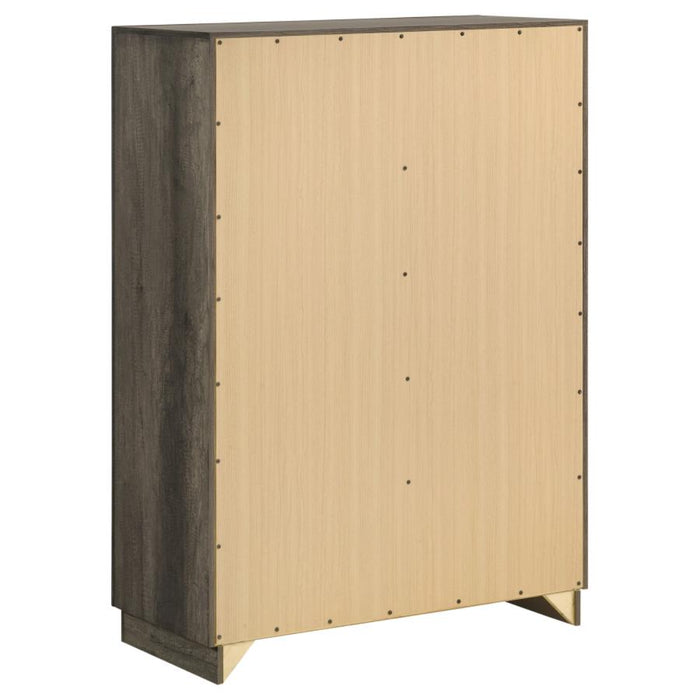 Coaster Janine 5-piece Bedroom Set Grey - Bed & Sofa Hub