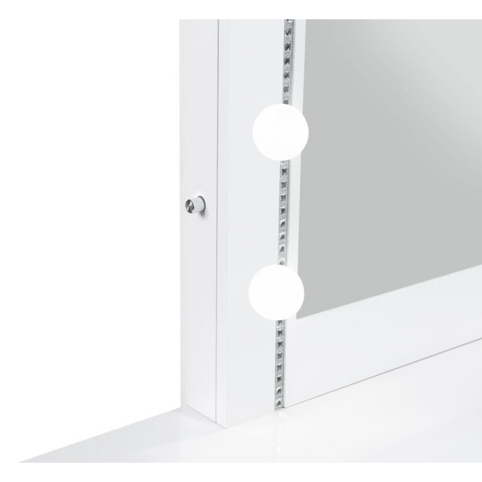 Coaster  Eleanor 5-piece Bedroom Set White - Bed & Sofa Hub