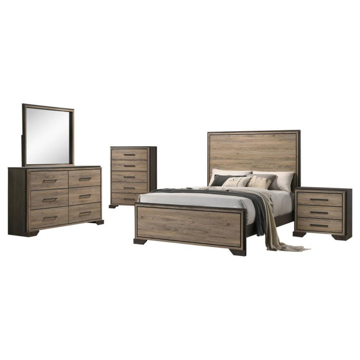 Coaster Baker 5-piece Bedroom Set Light Taupe - Bed & Sofa Hub