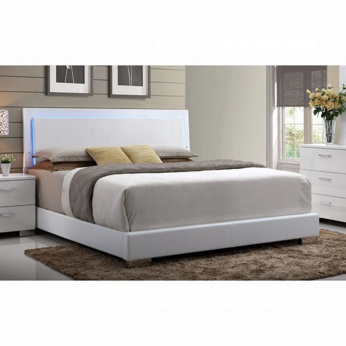 ACME Lorimar EK Bed W/Led - Bed & Sofa Hub