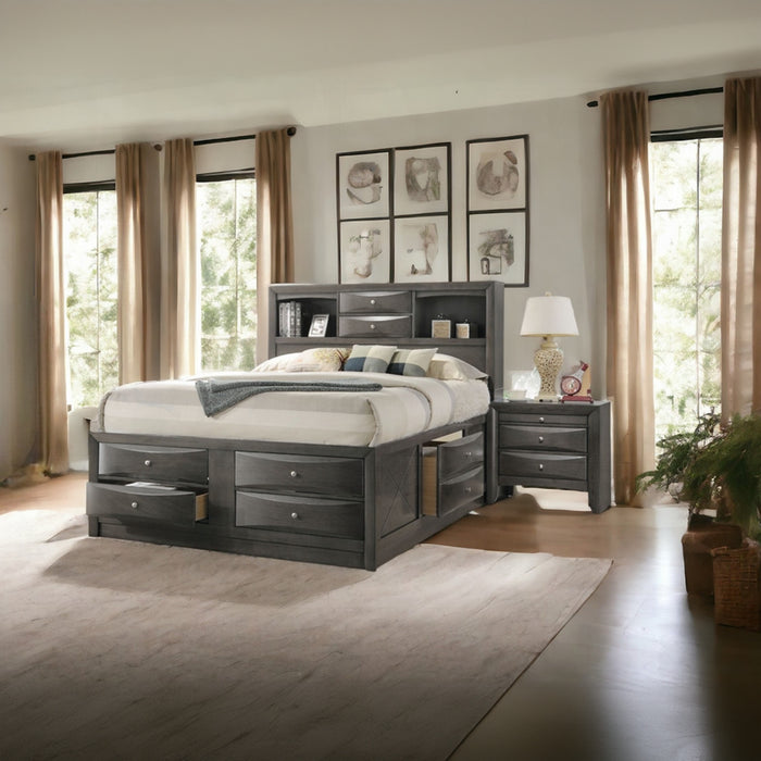 ACME Ireland EK Bed W/Storage - Bed & Sofa Hub
