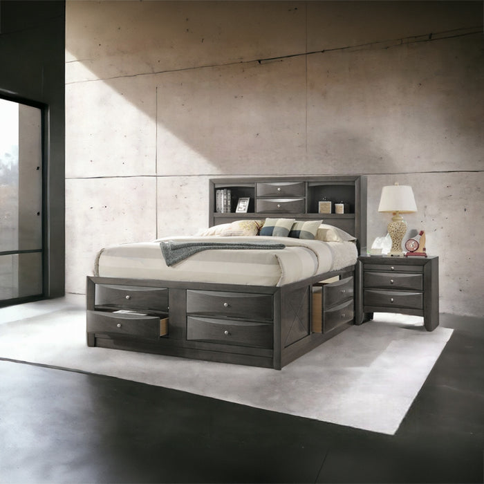 ACME Ireland EK Bed W/Storage - Bed & Sofa Hub