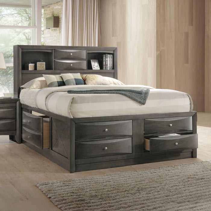 ACME Ireland Queen Bed W/Storage - Bed & Sofa Hub