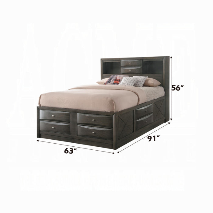 ACME Ireland Queen Bed W/Storage - Bed & Sofa Hub