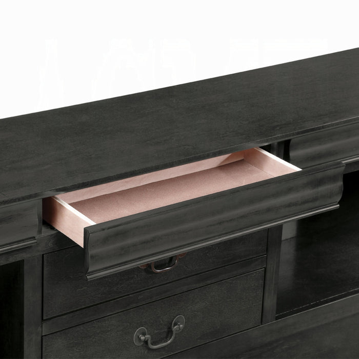 ACME Louis Philippe III Queen Bed W/Storage - Bed & Sofa Hub