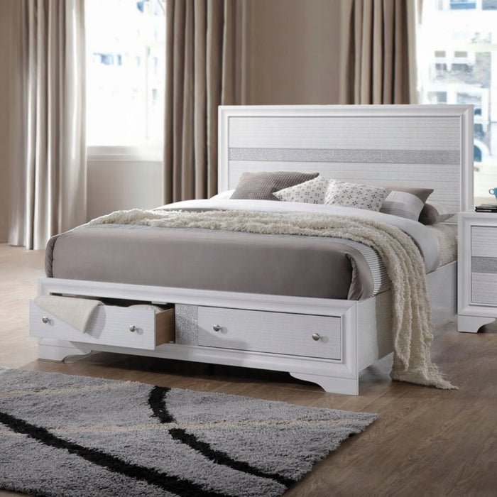 ACME Naima EK Bed W/Storage - Bed & Sofa Hub