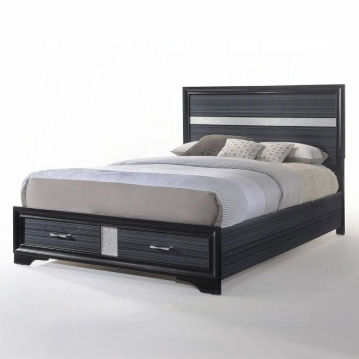 ACME Naima EK Bed W/Storage - Bed & Sofa Hub