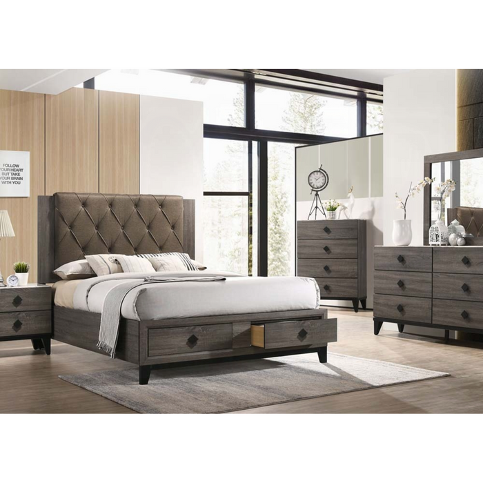 ACME Avantika EK Bed W/Storage - Bed & Sofa Hub