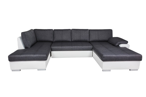 Maxima House Sectional TOKIO Maxi with FULL XL Sleeper and bedding storage WN0059 - Bed & Sofa Hub