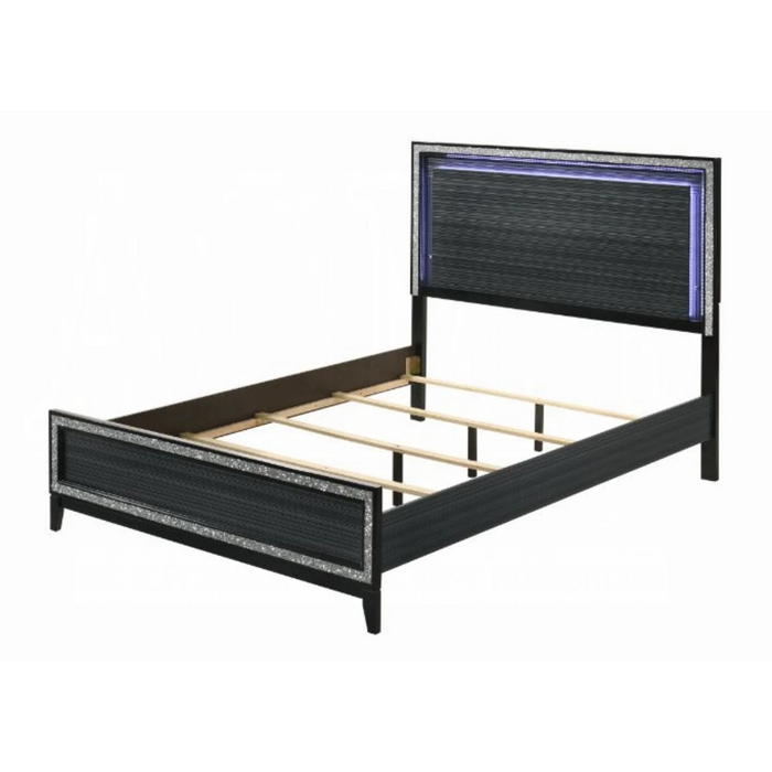 ACME Haiden Queen Bed W/Led - Bed & Sofa Hub
