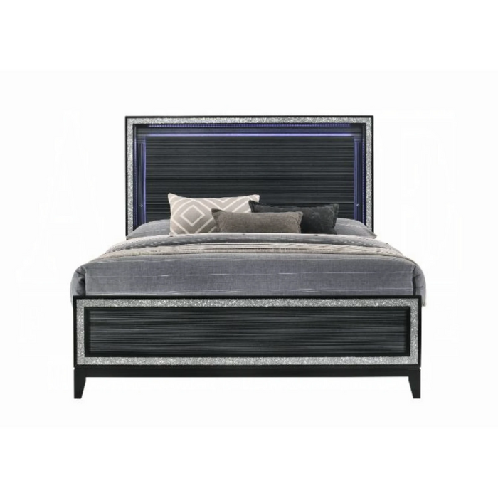 ACME Haiden Queen Bed W/Led - Bed & Sofa Hub