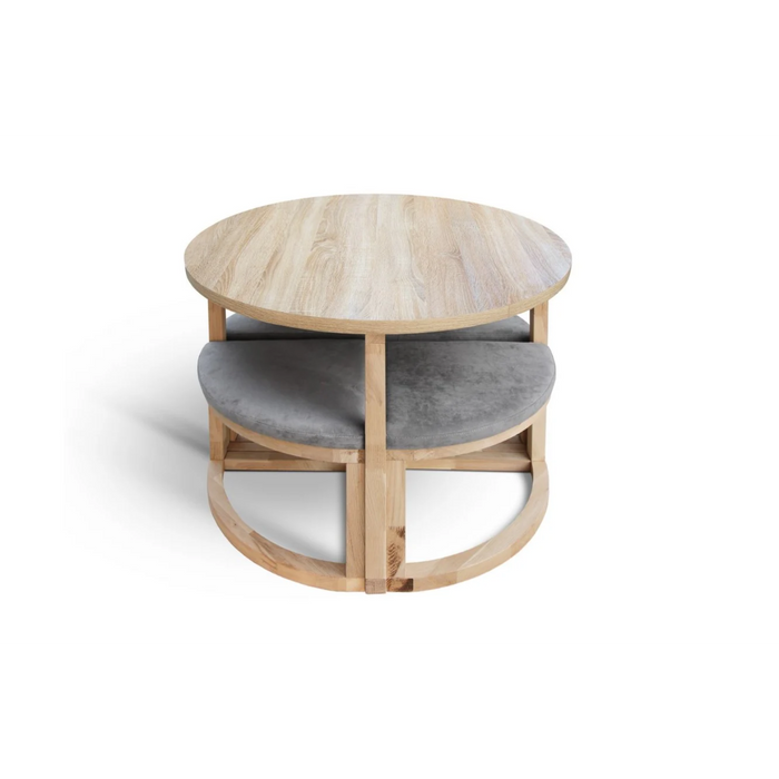 Maxima House Mirage-R Wood Dining Set - Bed & Sofa Hub