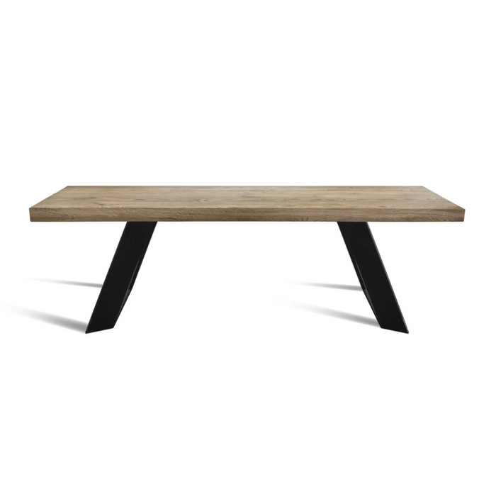 Maxima House Kastle 100 Solid Wood Dining Table - Bed & Sofa Hub