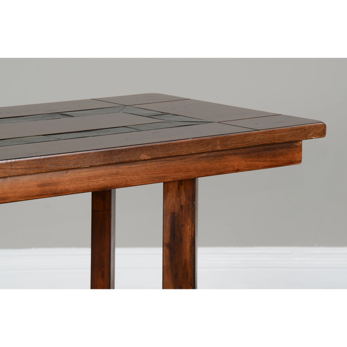 Sunny Designs Santa Fe 48.5" Traditional Wood Sofa Table in Dark Chocolate - Bed & Sofa Hub