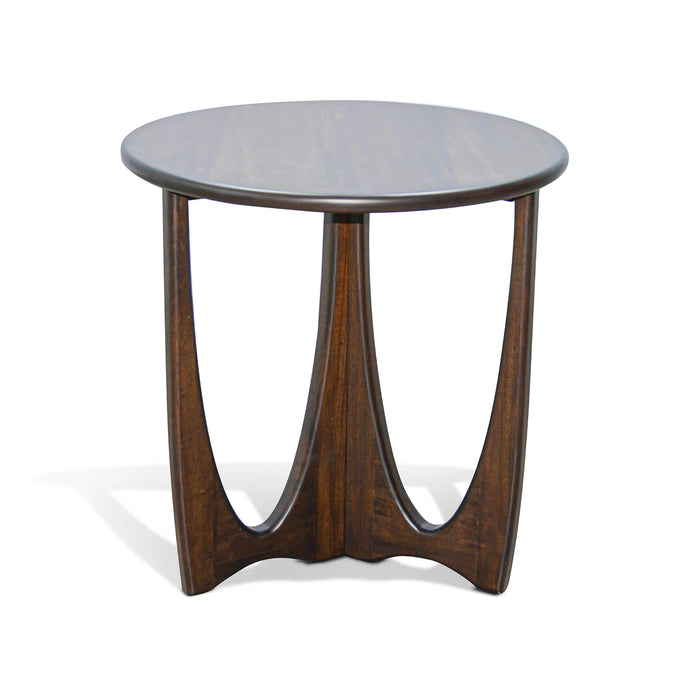 Sunny Designs Sinatra End Table Coffee Bean - Bed & Sofa Hub