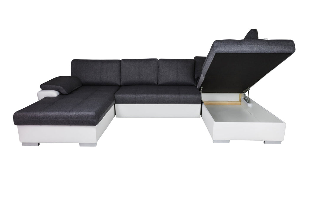 Maxima House Sectional Full size sleeper with storage TOKIO Maxi WN0060 - Bed & Sofa Hub
