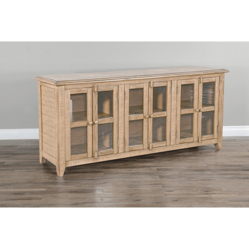 Sunny Designs Beach Pebble 70" TV Console Beach Pebble - Bed & Sofa Hub