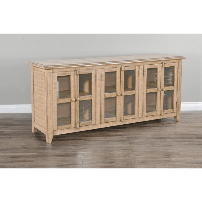 Sunny Designs Beach Pebble 70" TV Console Beach Pebble - Bed & Sofa Hub