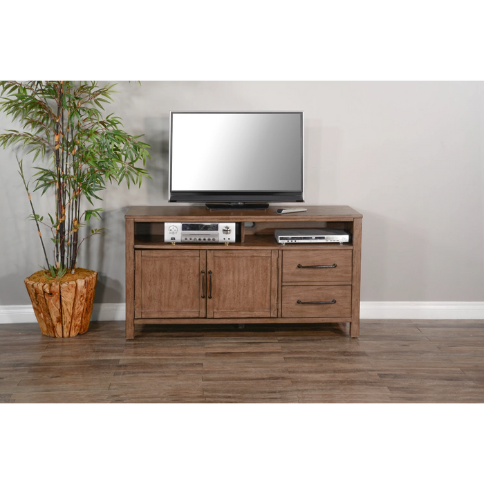 Sunny Designs 56" Console Buckskin - Bed & Sofa Hub