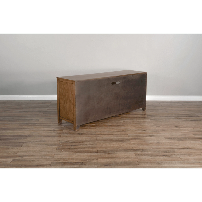 Sunny Designs 66" Console Buckskin - Bed & Sofa Hub