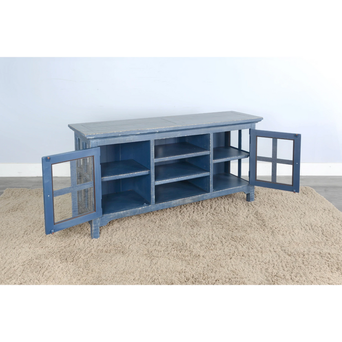 Sunny Designs Ocean Blue TV Console Ocean Blue - Bed & Sofa Hub