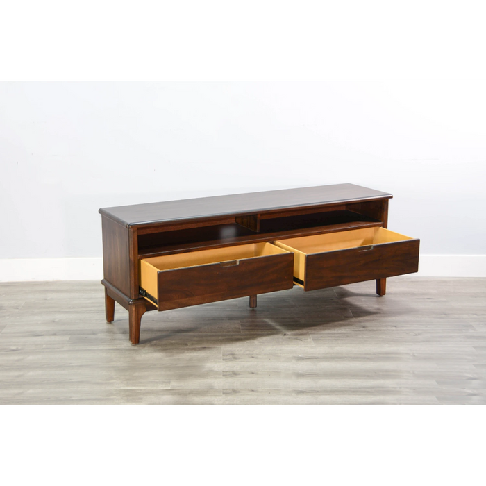 Sunny Designs 64" TV Console Coffee Bean - Bed & Sofa Hub