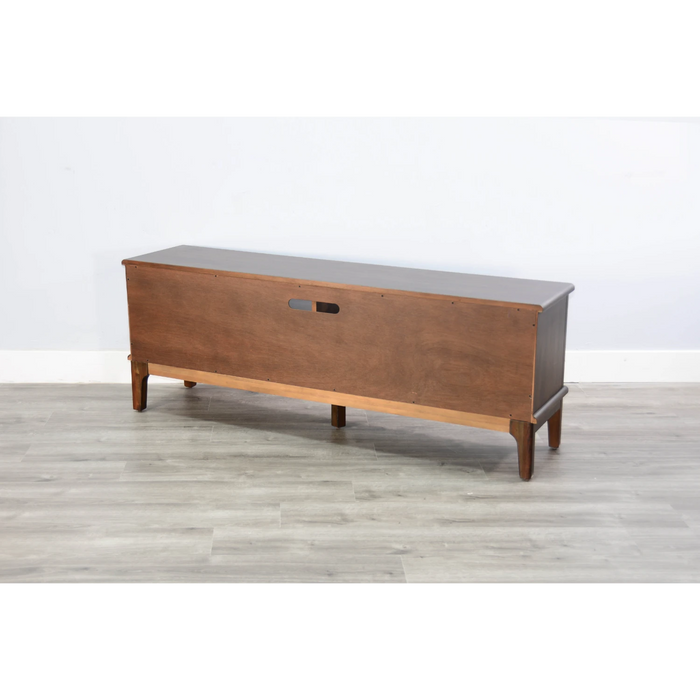Sunny Designs 64" TV Console Coffee Bean - Bed & Sofa Hub