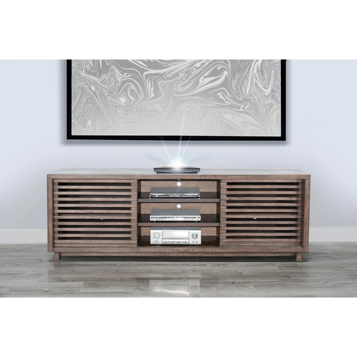 Sunny Designs TV Console Buckskin - Bed & Sofa Hub