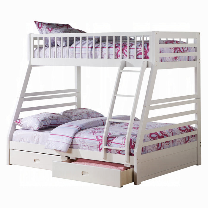 ACME Jason Twin/Full Bunk Bed W/Storage - Bed & Sofa Hub