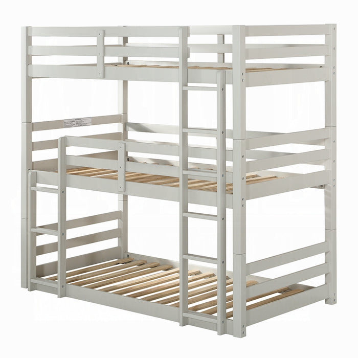 ACME Ronnie Triple Twin Bunk Bed - Bed & Sofa Hub