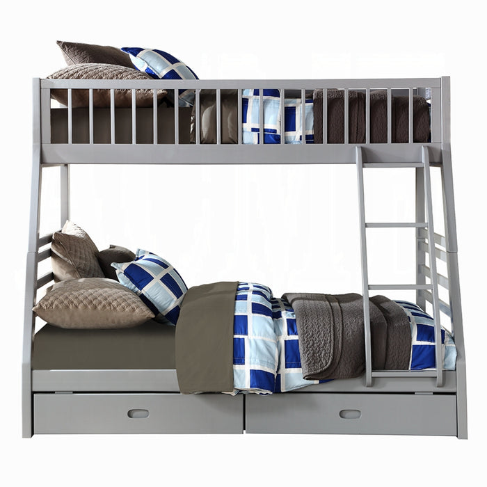 ACME Jason Twin/Full Bunk Bed W/Storage - Bed & Sofa Hub