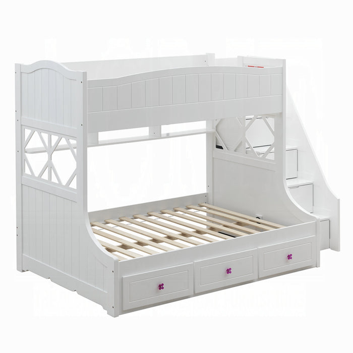 ACME Meyer Twin/Full Bunk Bed W/Storage - Bed & Sofa Hub