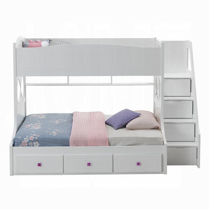 ACME Meyer Twin/Full Bunk Bed W/Storage - Bed & Sofa Hub