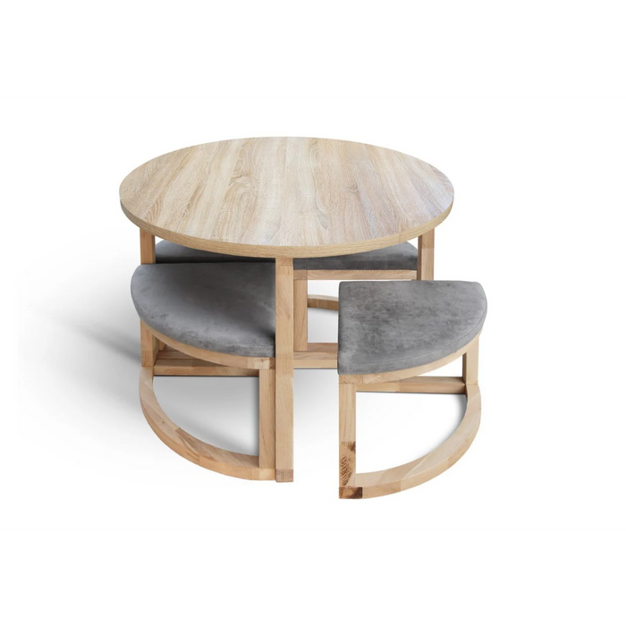 Maxima House Mirage-R Wood Dining Set - Bed & Sofa Hub