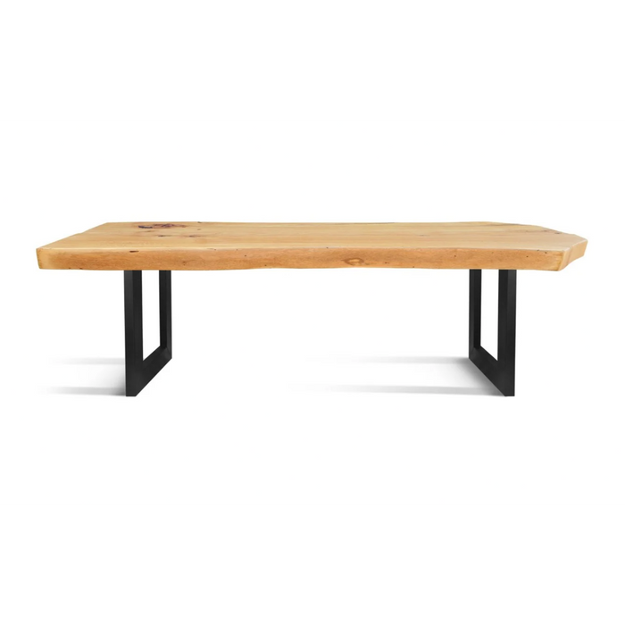 Maxima House LIRAM-U Solid Wood Dining Table - Bed & Sofa Hub