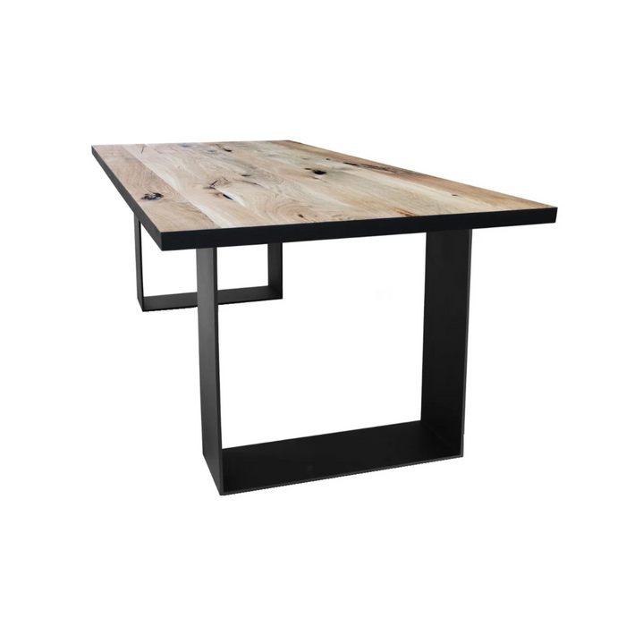 Maxima House Tex Solid Oak Wood Dining Table - Bed & Sofa Hub