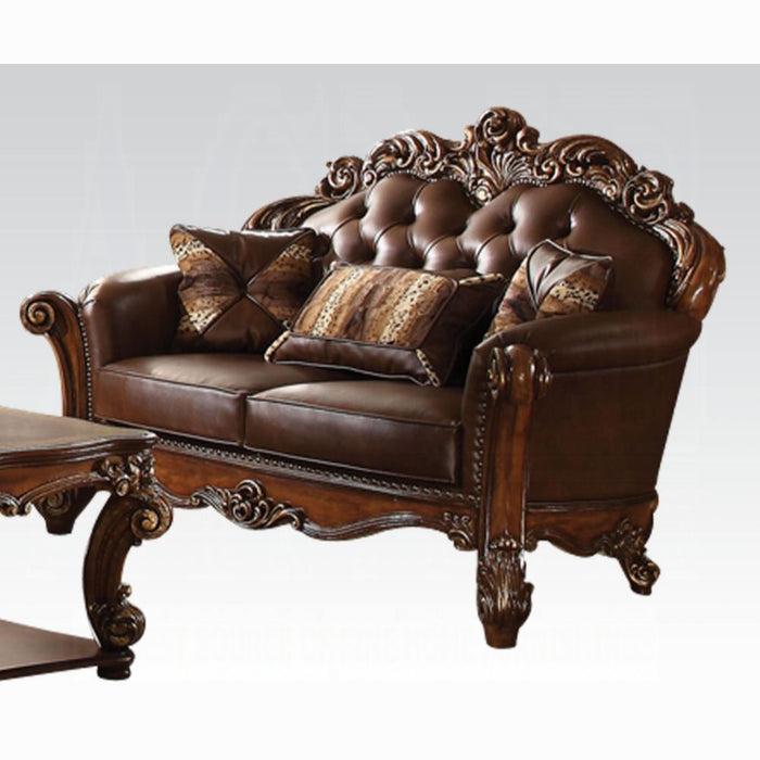 ACME Vendome Loveseat W/3 Pillows - Bed & Sofa Hub