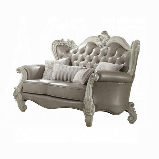 ACME Versailles Loveseat W/4 Pillows - Bed & Sofa Hub