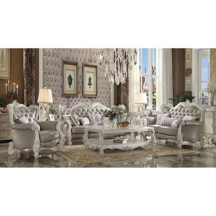 ACME Versailles Loveseat W/4 Pillows - Bed & Sofa Hub