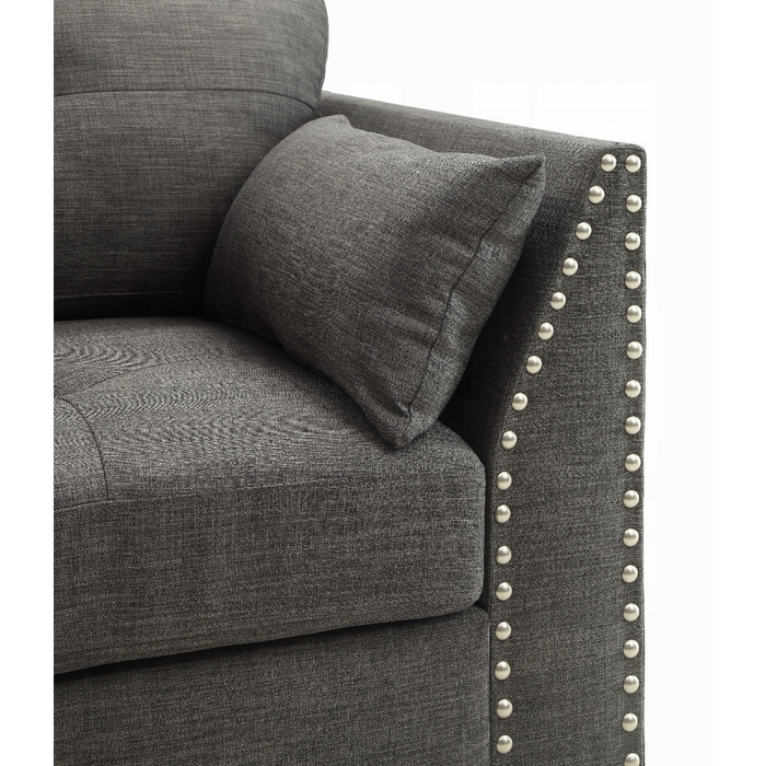 ACME Laurissa Sofa W/4 Pillows - Bed & Sofa Hub