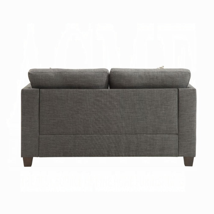 ACME Laurissa Loveseat W/4 Pillows - Bed & Sofa Hub