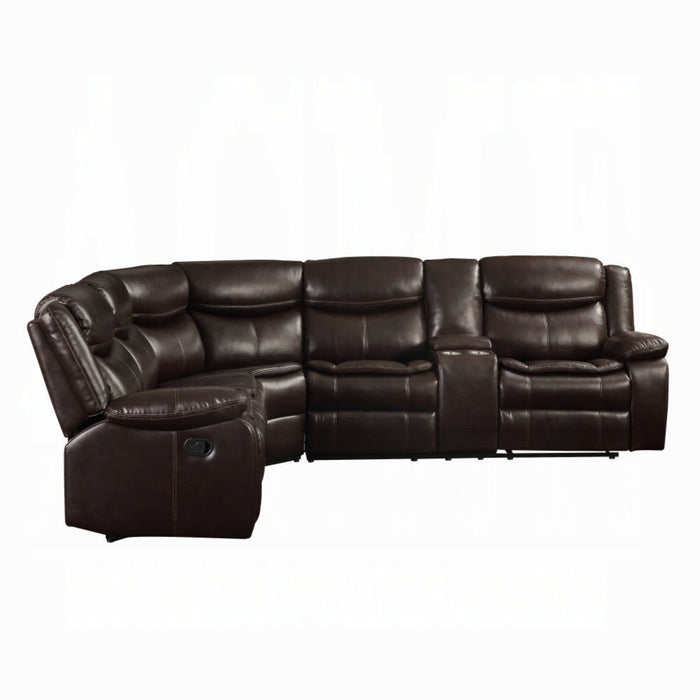 ACME Tavin Motion Sectional Sofa - Bed & Sofa Hub