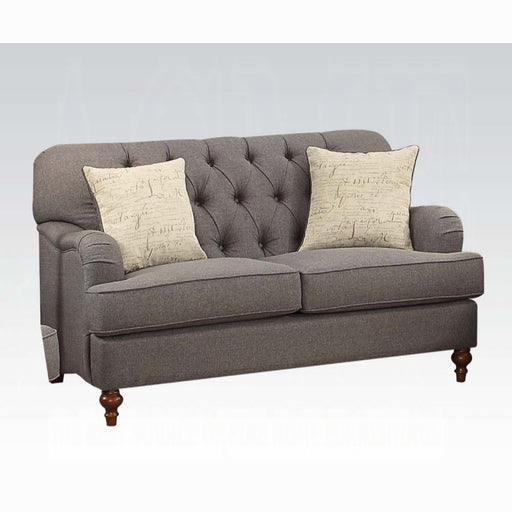 ACME Alianza Loveseat W/2 Pillows - Bed & Sofa Hub