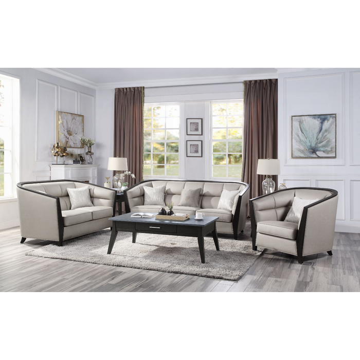 ACME Zemocryss Loveseat W/2 Pillows - Bed & Sofa Hub